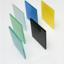 10.76mm Grey /Blue/Green Laminated Glass